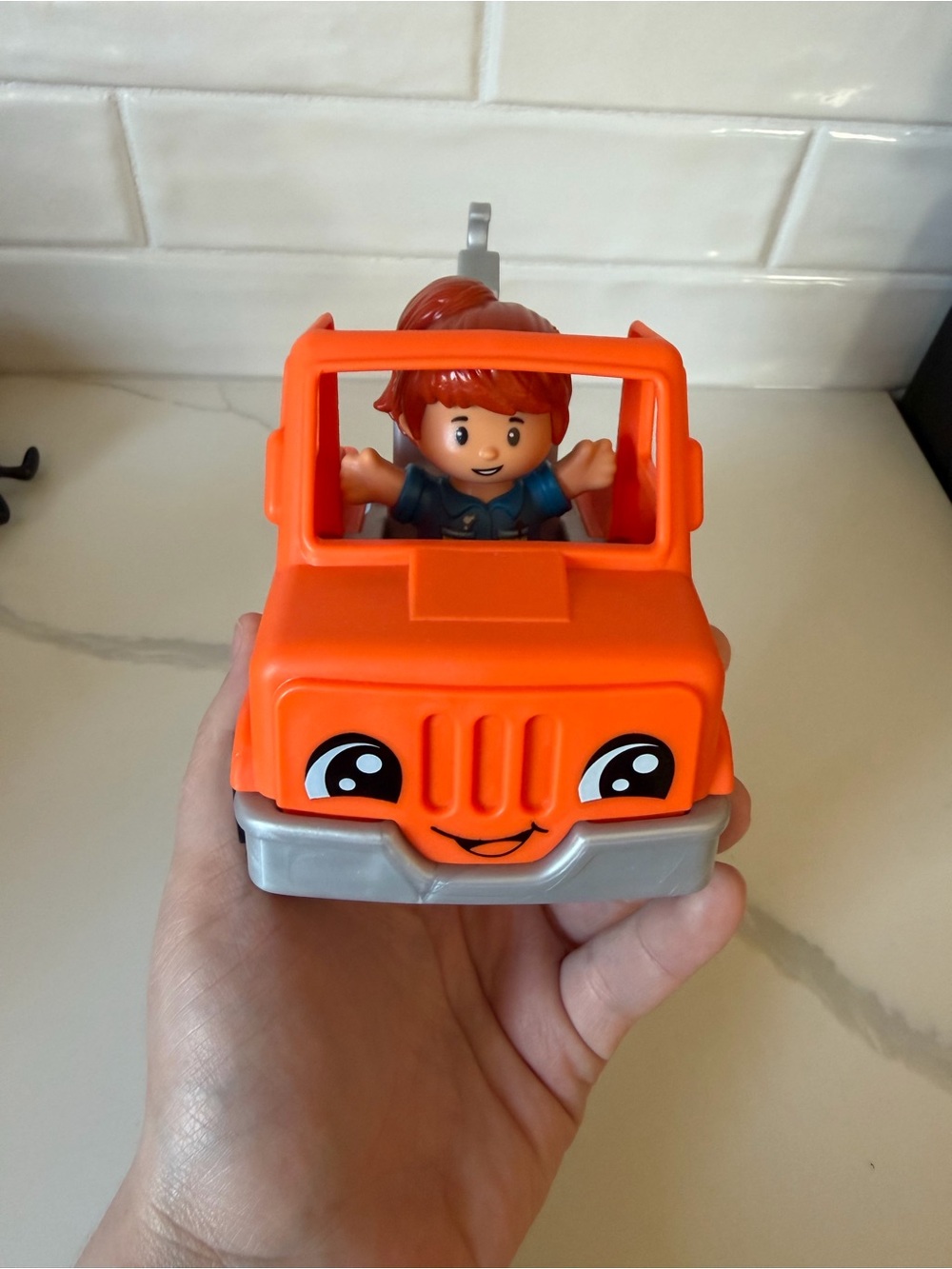 Little People Tow Truck & Mechanic Girl Fisher Price